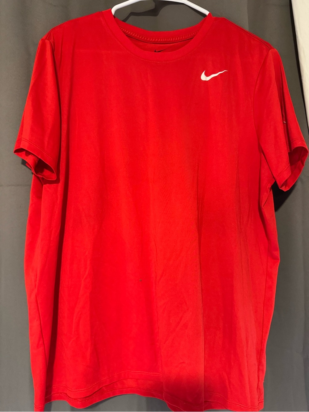 Nike Red Short Sleeve Dri-FIT Crew Tee